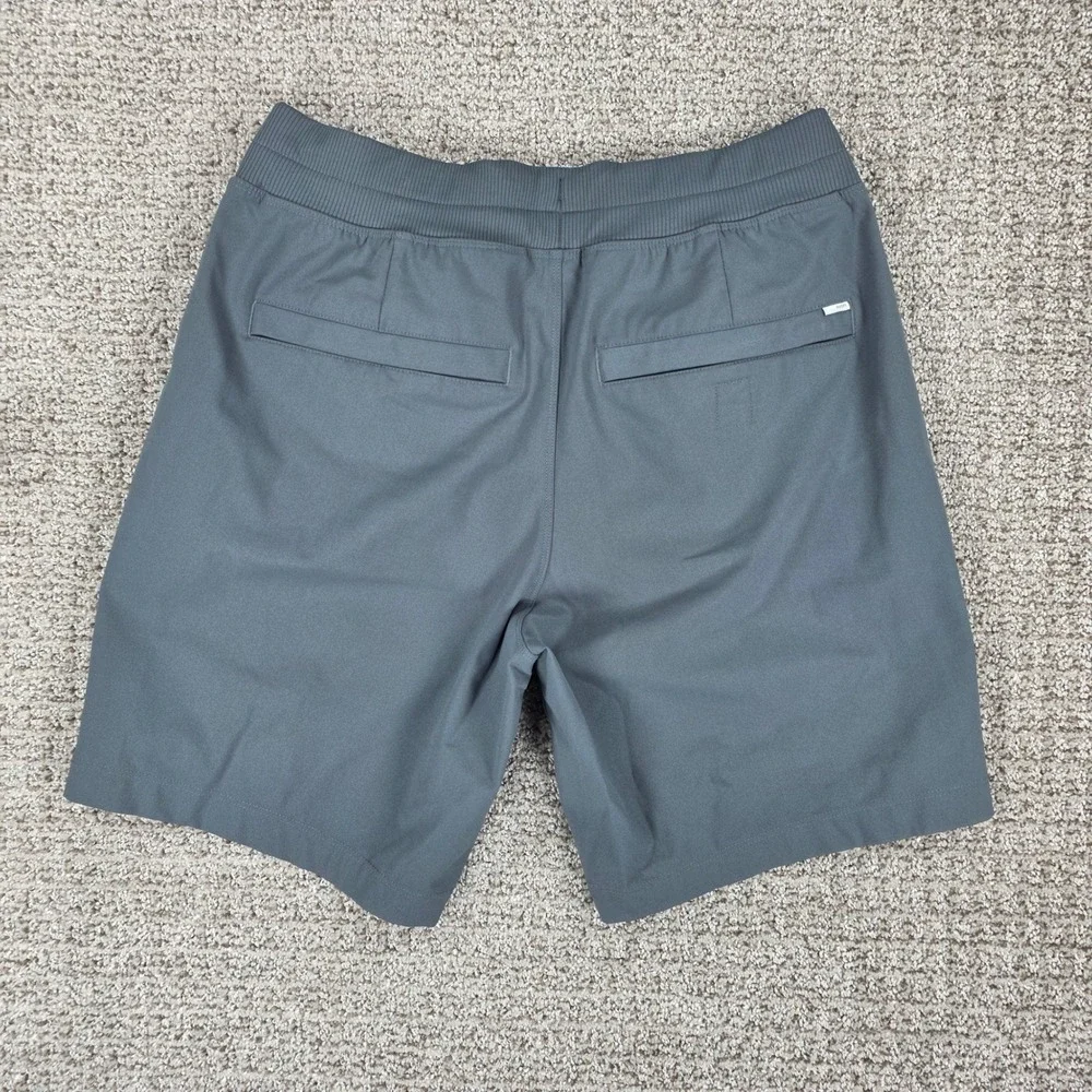 Vuori Men Meta Easy Short Charcoal Grey Performance Athletic Shorts Size Small